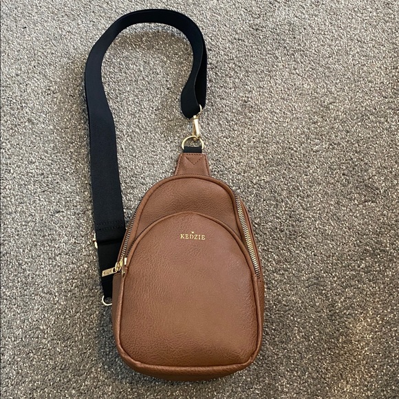 Kedzie Chestnut Sling Bag - Picture 2 of 10